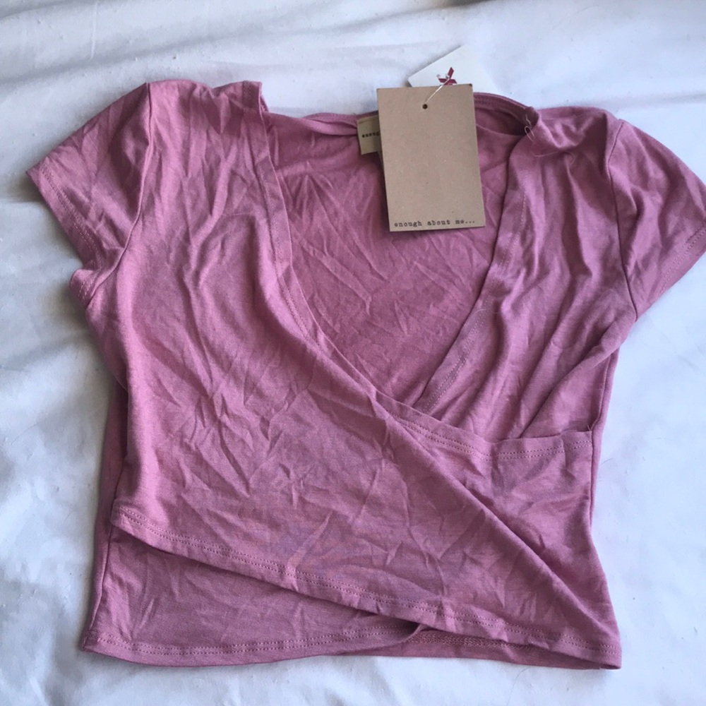 Pink Crop top